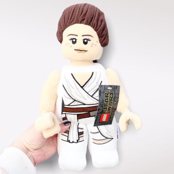 Disney Star Wars Lego Rey Plush OS NWT Kids Fan Collector Stuffed Animal Toy - Picture 1 of 4